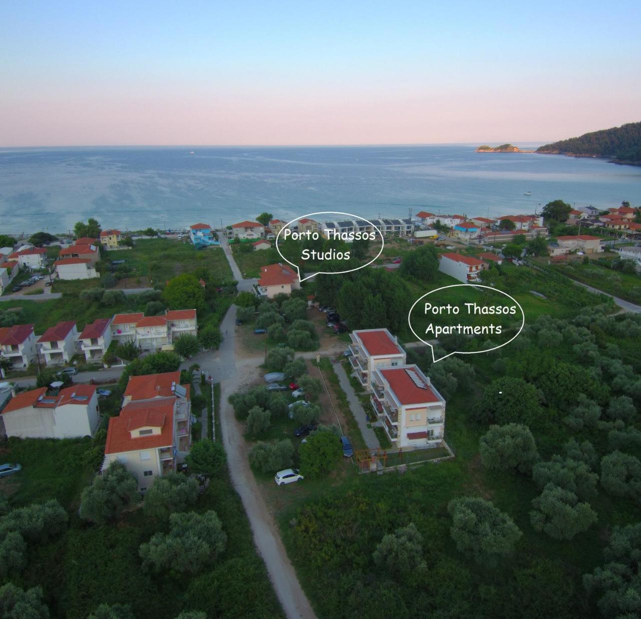 Hotel Porto Thassos Skala Potamia  Esterno foto